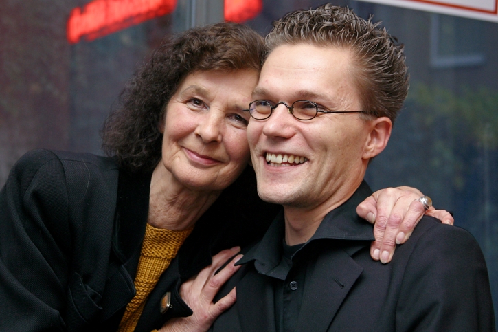 Thea Eymèsz und Oliver Baumgarten bei Filmplus im November 2004